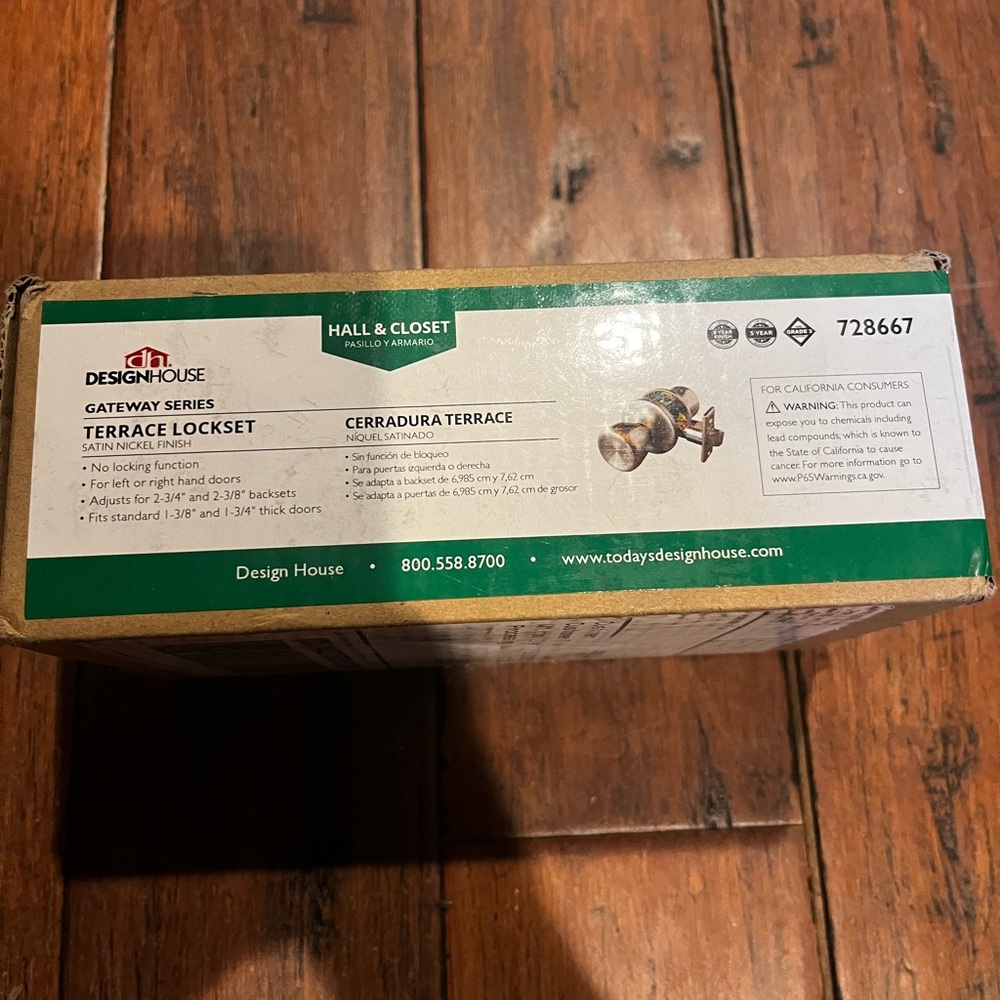 Door Knob Installation Kit